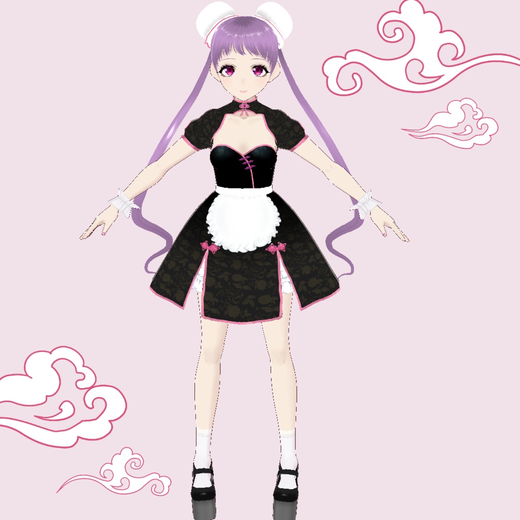 【VRoid正式版】桃麗(タオリー)【オリジナル3Dモデル】