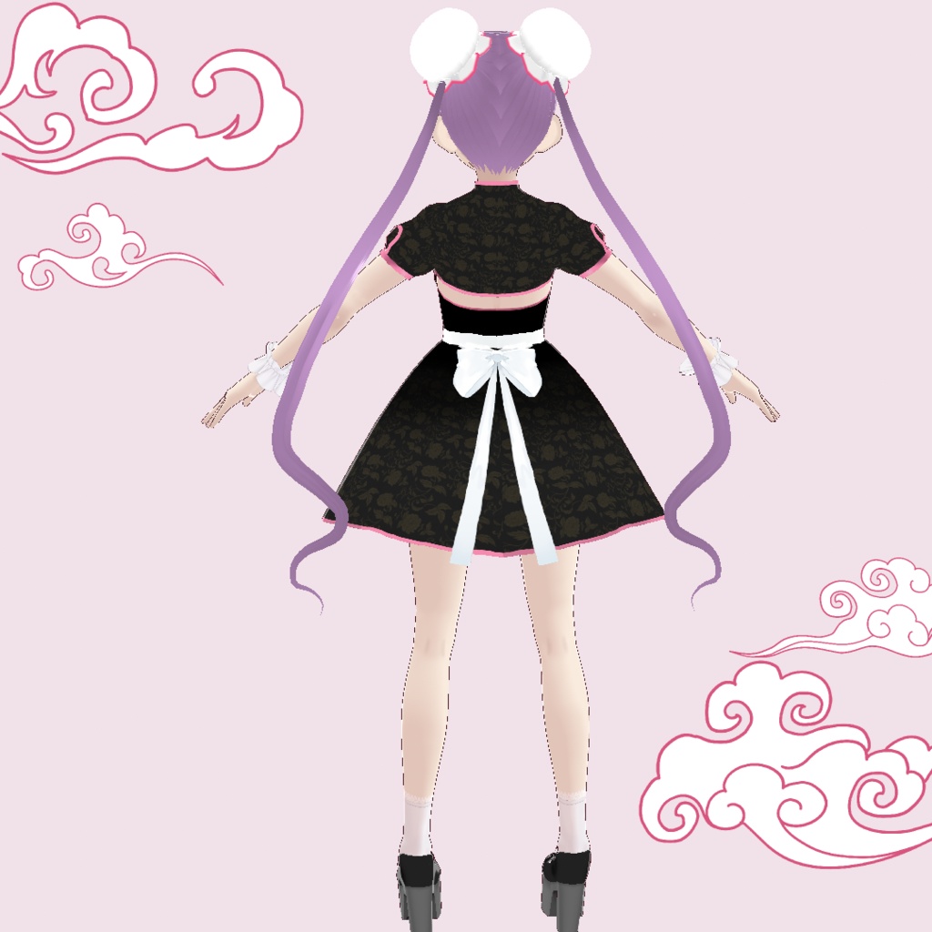 【VRoid正式版】桃麗(タオリー)【オリジナル3Dモデル】