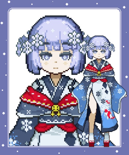 【Vtube studio対応】Live2D×ドット絵モデル