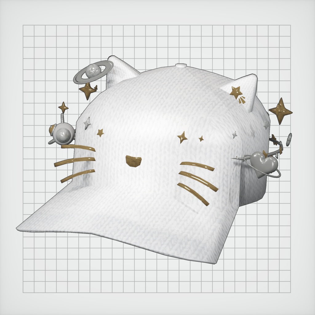 星屑とみみキャップ