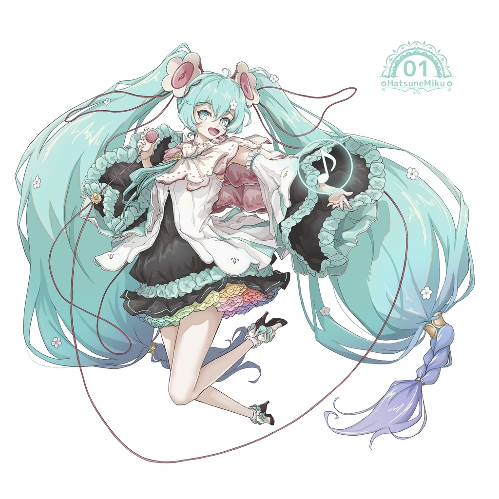 マジカルミライ2021初音ミクロングスリーブTシャツ