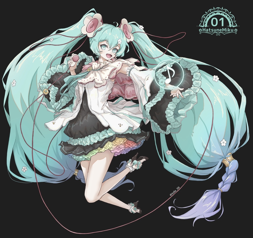 マジカルミライ2021初音ミクロングスリーブTシャツ
