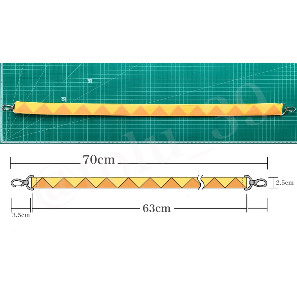 鏡音リン・鏡音レン ベルト型アクセサリー