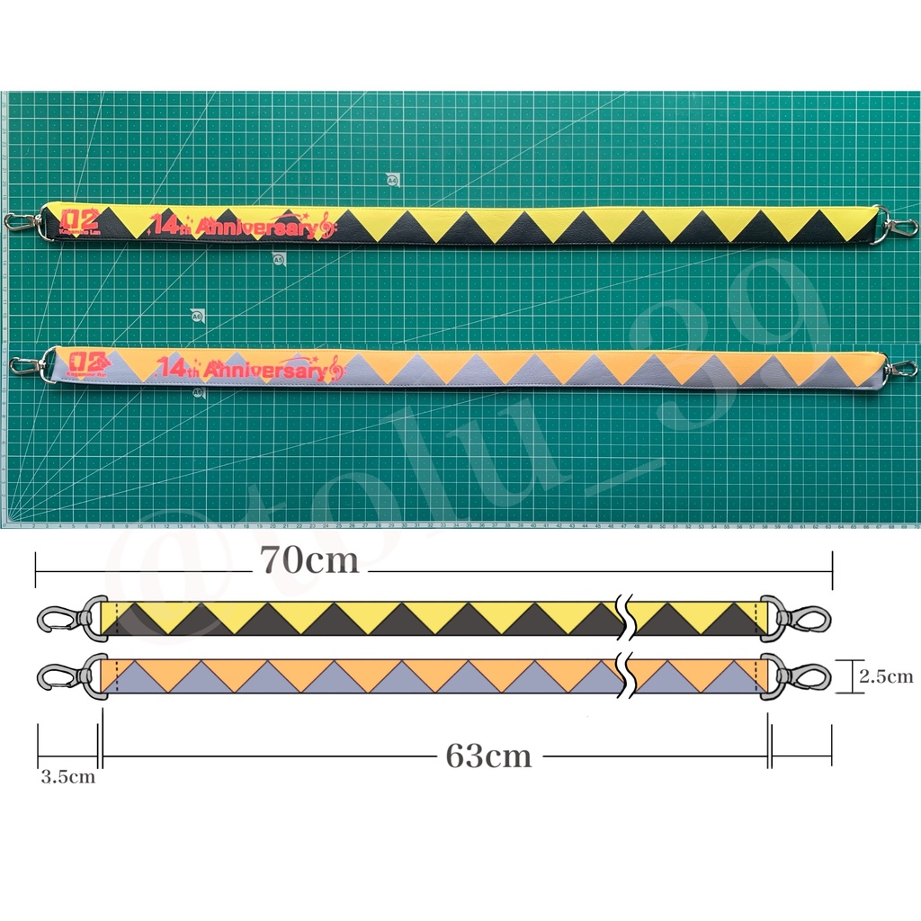 鏡音リン・レン 14th anniversary ver. ベルト型アクセサリー