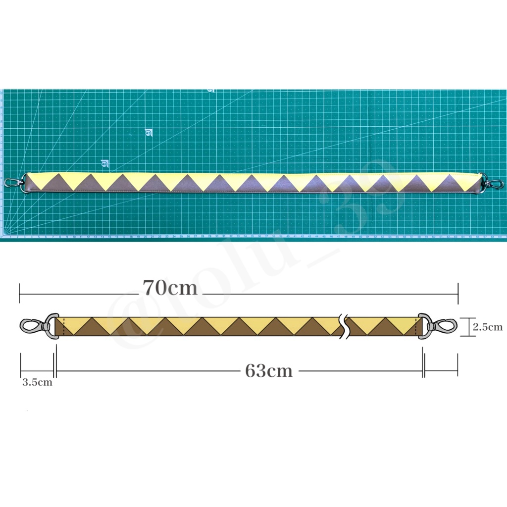 巡音ルカベルト型アクセサリー