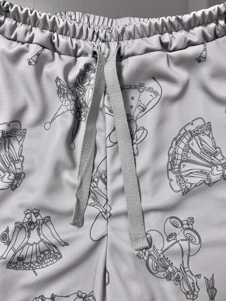 衣装柄ルームパンツ