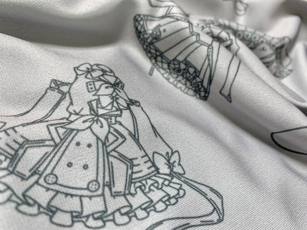 衣装柄ルームパンツ