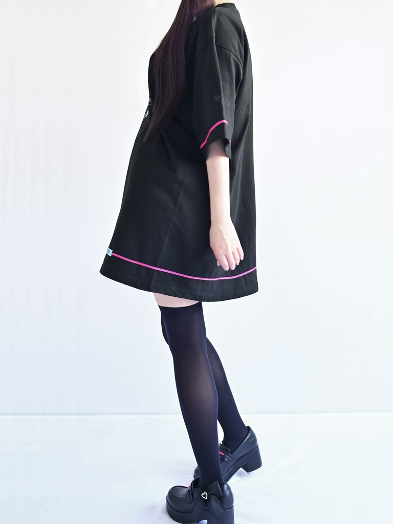 オーバーサイズTシャツワンピース