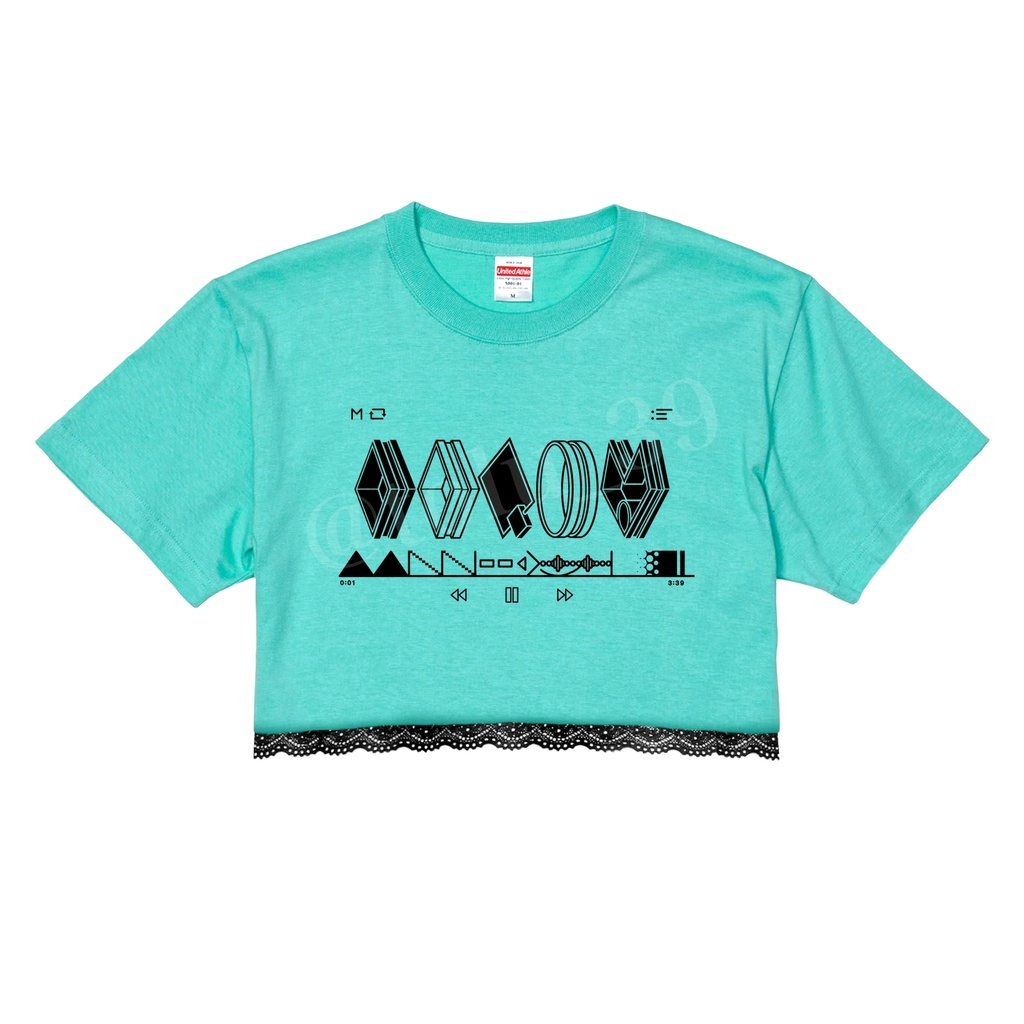 ミクカラーロゴTシャツ
