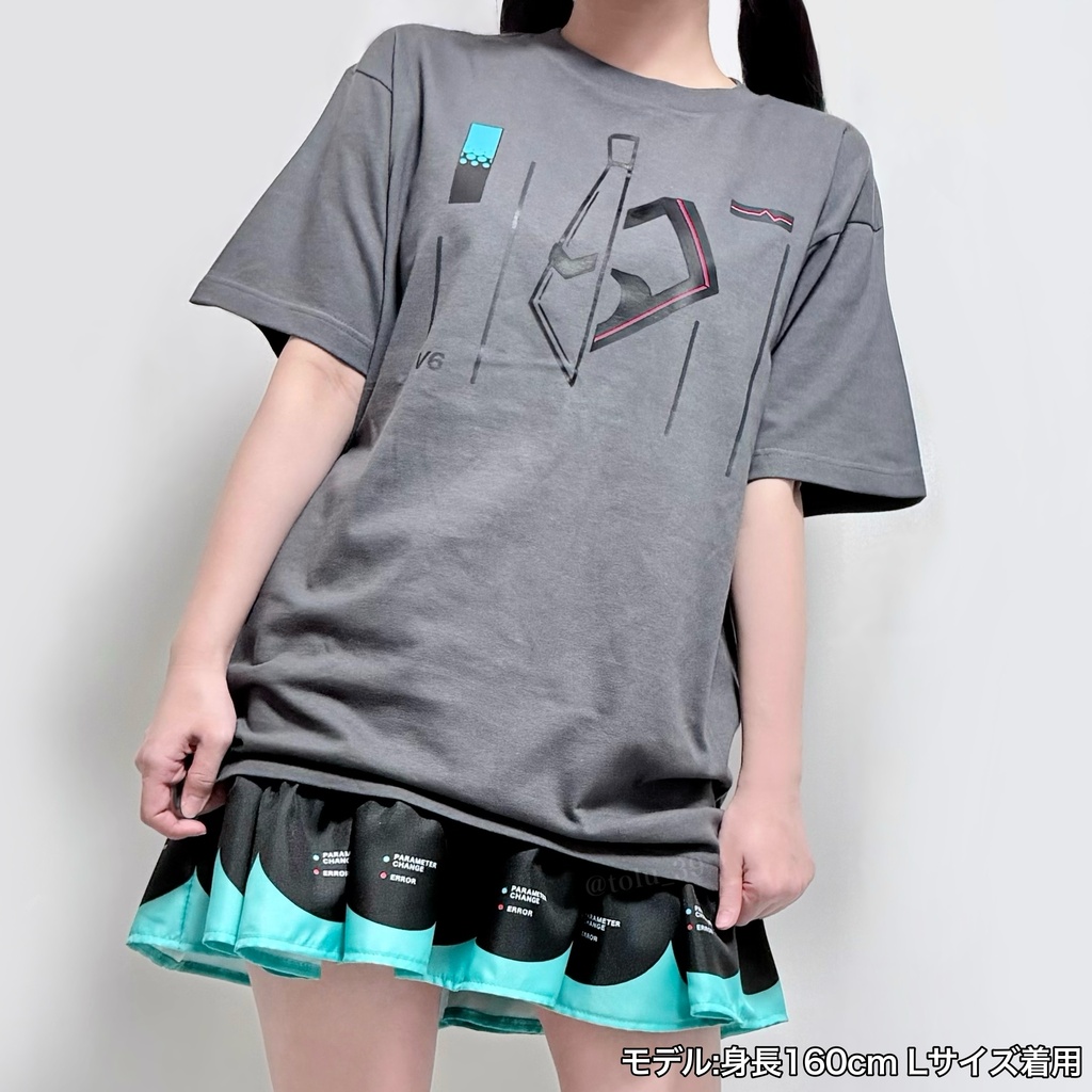 ミクカラーロゴTシャツ