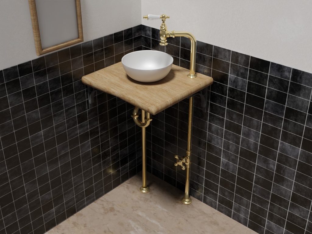 手洗い水栓シーン