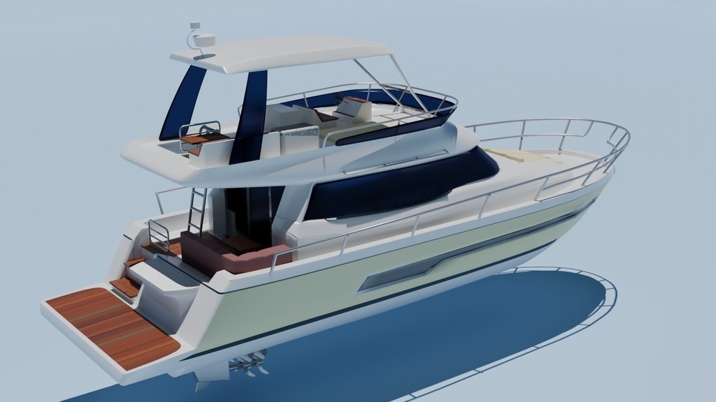 クルーザー3Dモデル