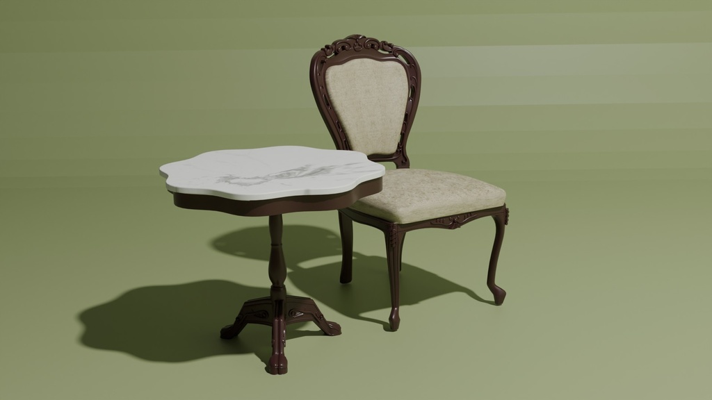 アンティークチェア&テーブル