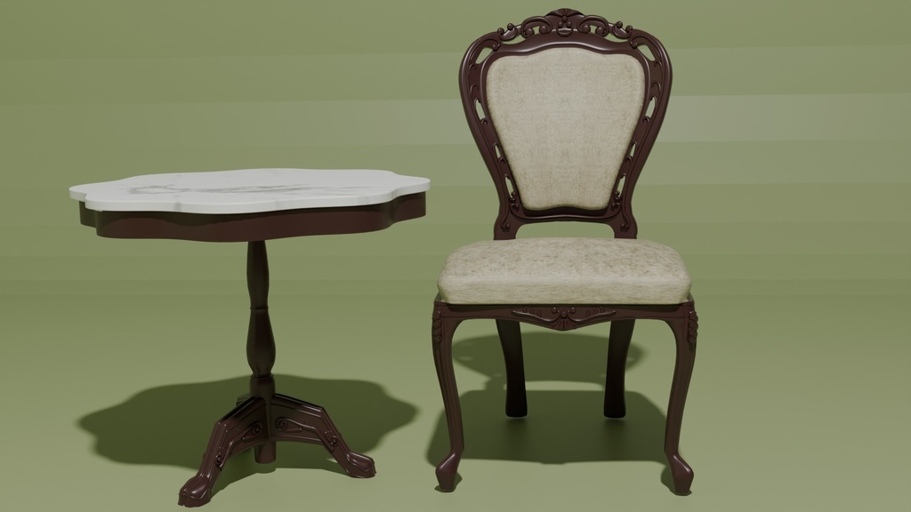 アンティークチェア&テーブル