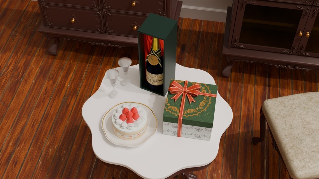 春のお祝いの風景