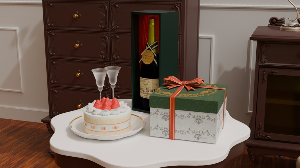 春のお祝いの風景