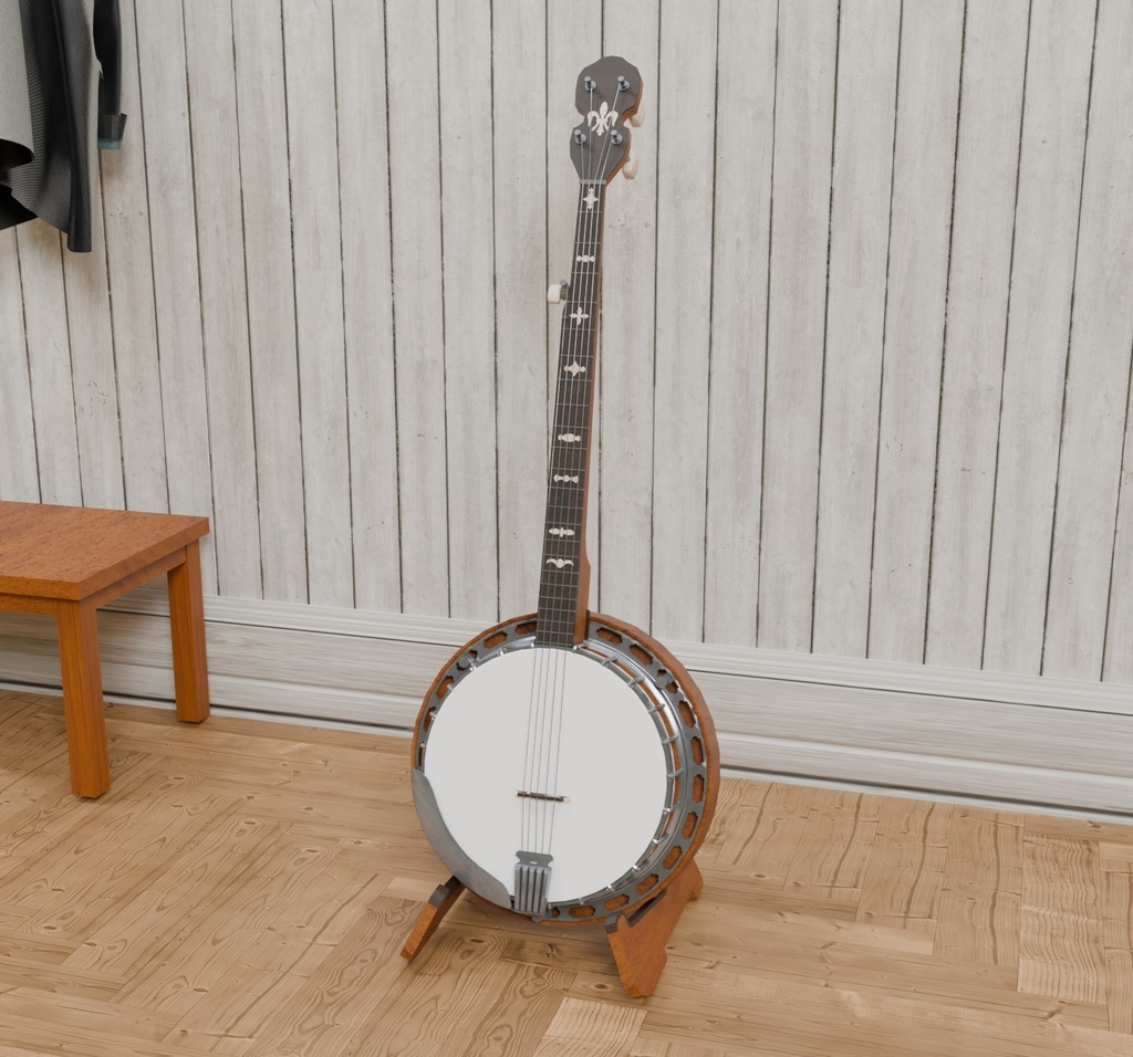 バンジョー VRC対応装飾用楽器~楽器シリーズ