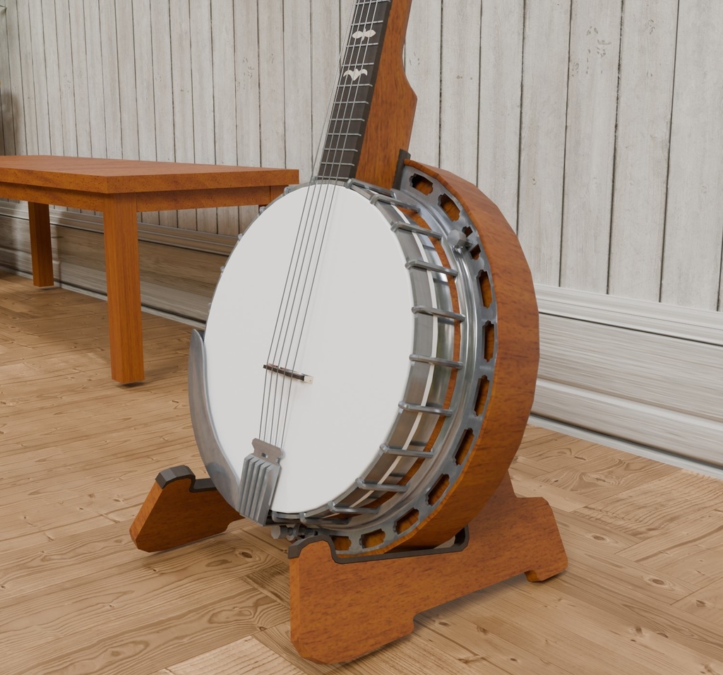 バンジョー VRC対応装飾用楽器~楽器シリーズ