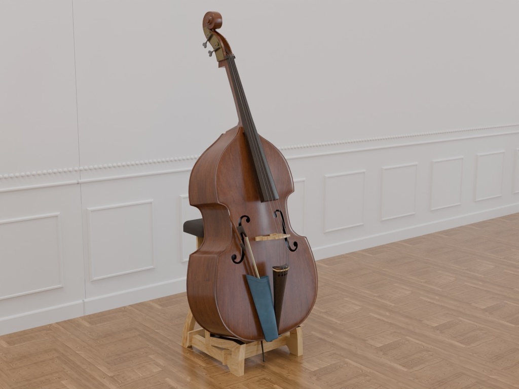 コントラバス VRC対応装飾楽器~楽器シリーズ