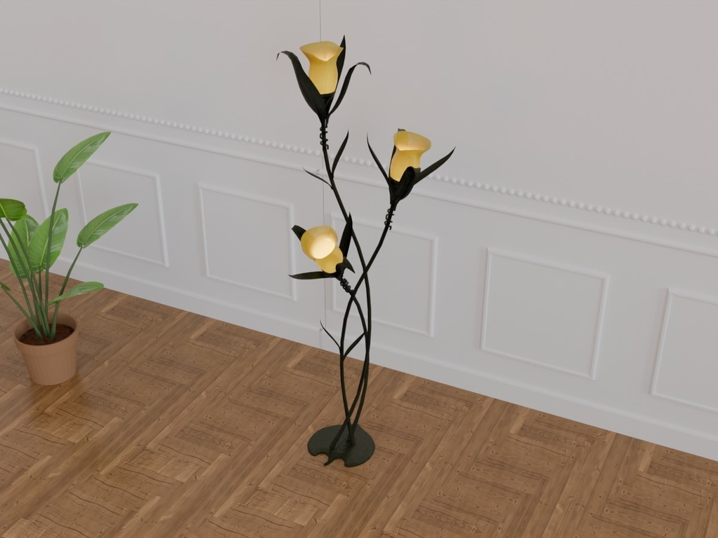 フロアランプ VRC対応照明~室内照明 アンティークシリーズ