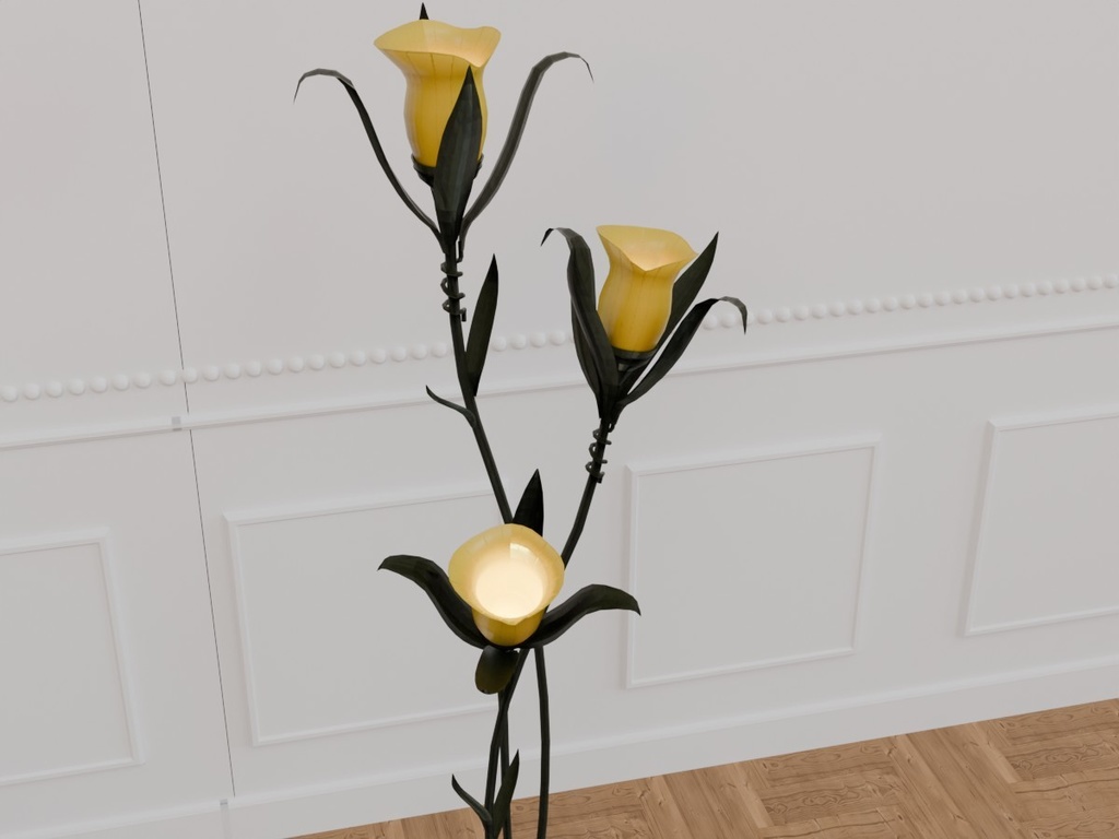 フロアランプ VRC対応照明~室内照明 アンティークシリーズ