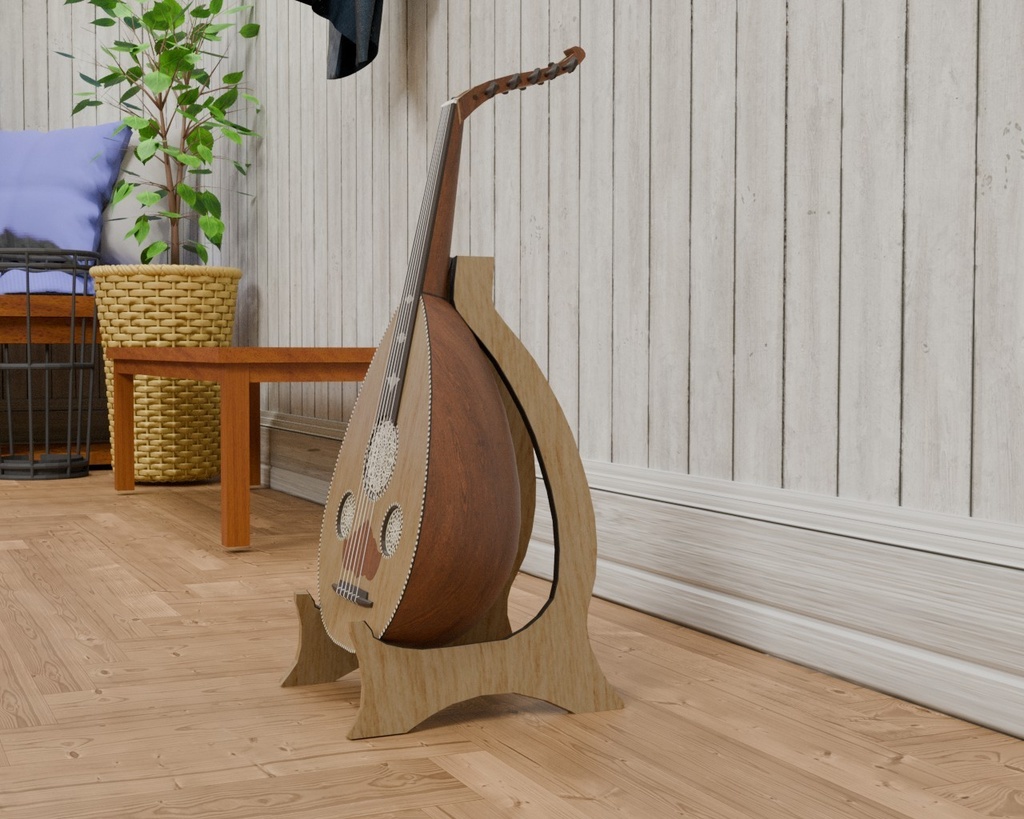 トルコ ウード VRC対応室内装飾品~楽器シリーズ