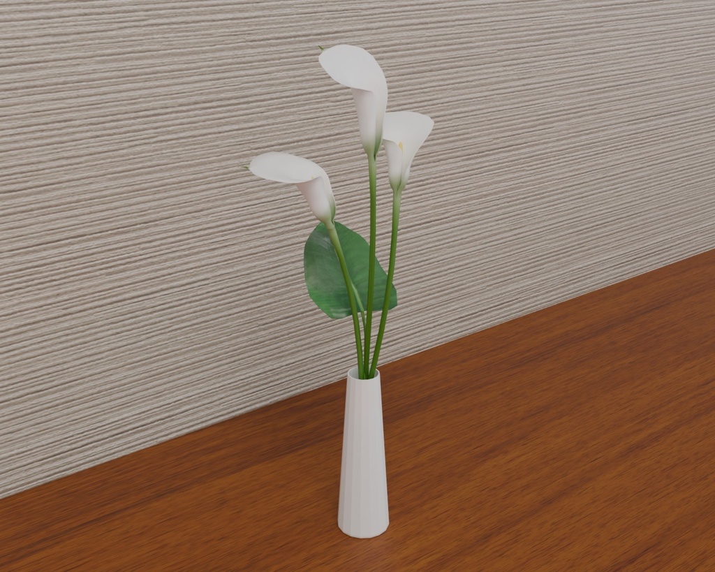 カラー VRC対応室内装飾品~花シリーズ