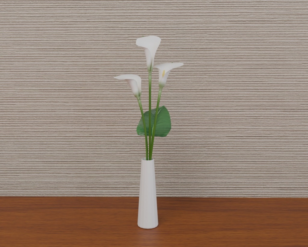 カラー　VRC対応室内装飾品～花シリーズ