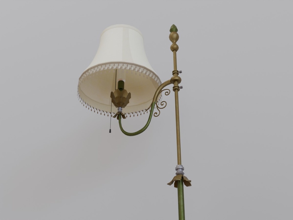 VRC対応フロアライトスタンド~アンティークシリーズ