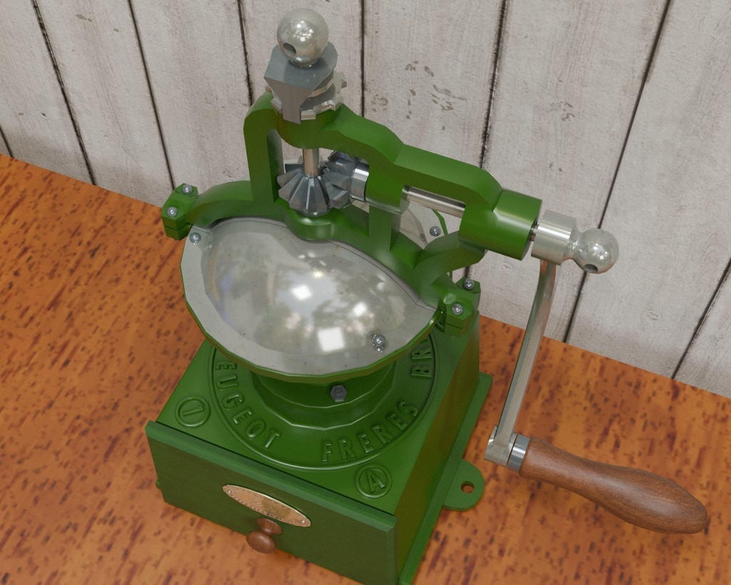 プジョーコーヒーミル VRC対応室内装飾品 アンティークシリーズ