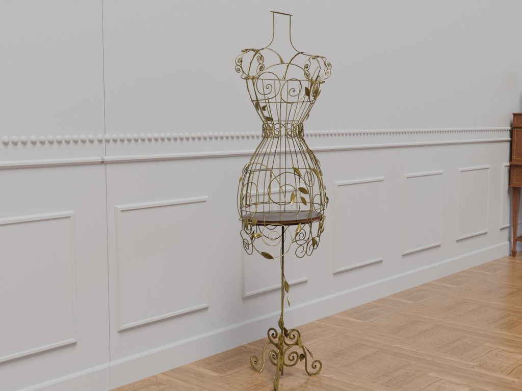 ワイヤートルソ VRC対応室内装飾品 アンティークシリーズ