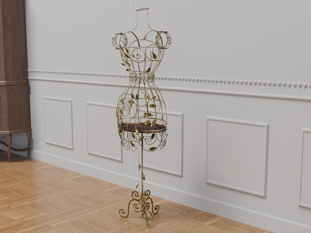 ワイヤートルソ VRC対応室内装飾品 アンティークシリーズ