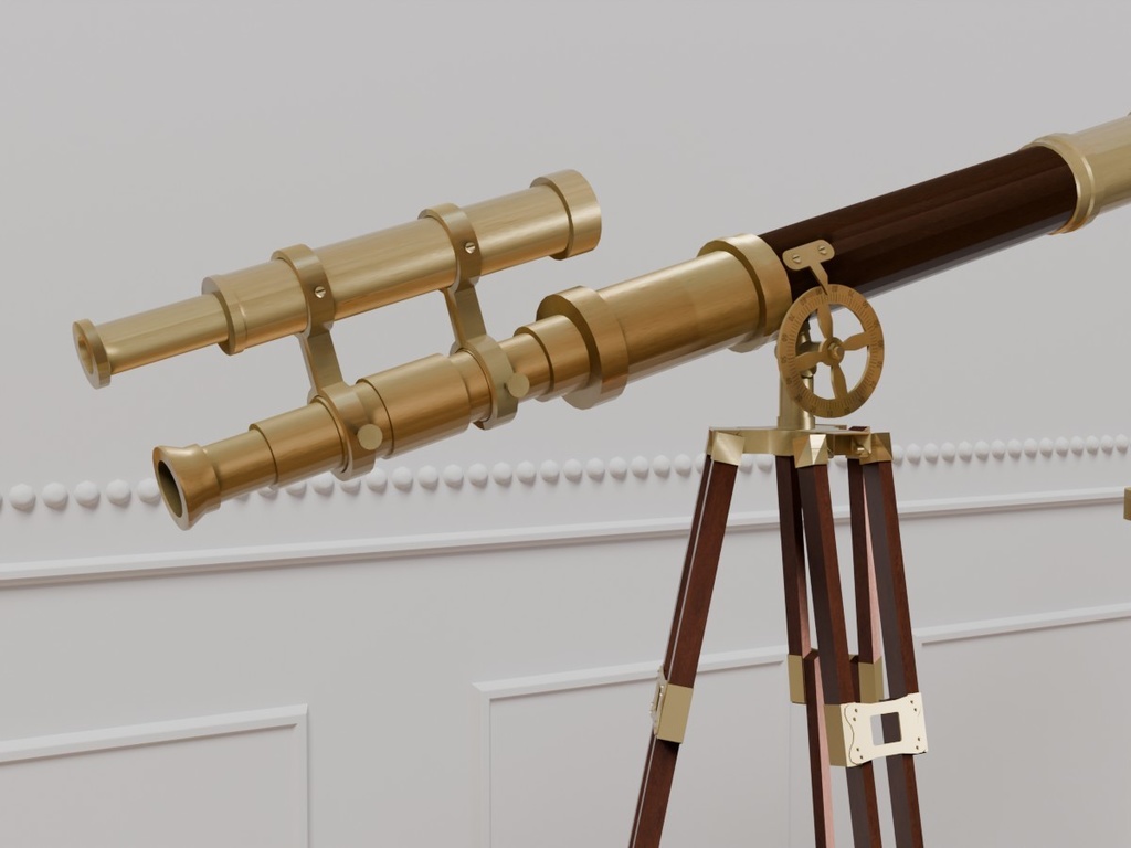 望遠鏡 VRC対応室内装飾品 アンティークシリーズ