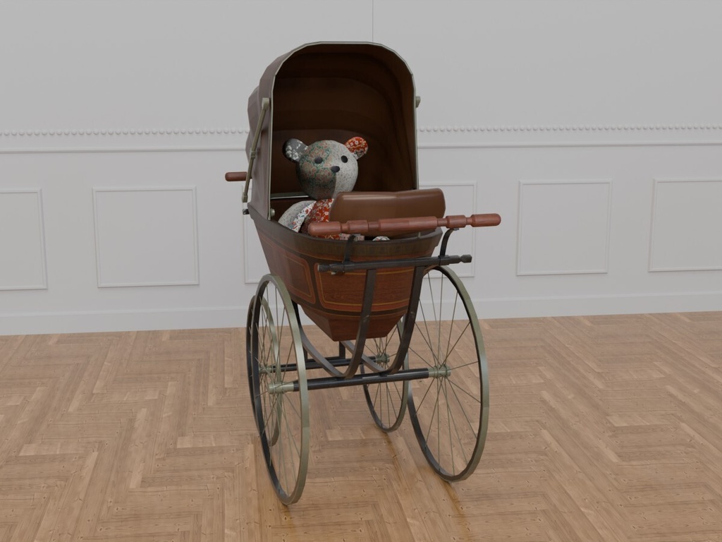 ベビーカー VRC対応装飾品 アンティークシリーズ
