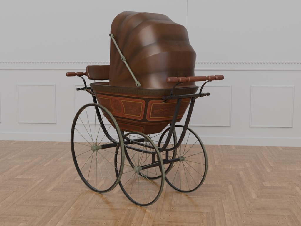 ベビーカー VRC対応装飾品 アンティークシリーズ