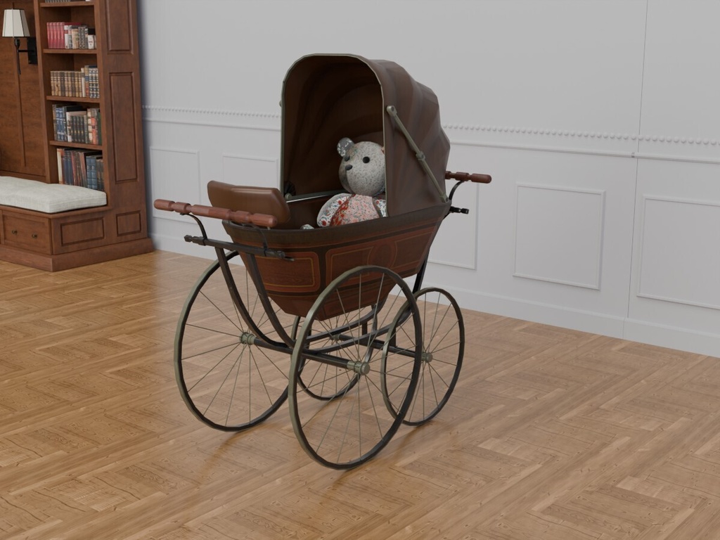 ベビーカー VRC対応装飾品 アンティークシリーズ