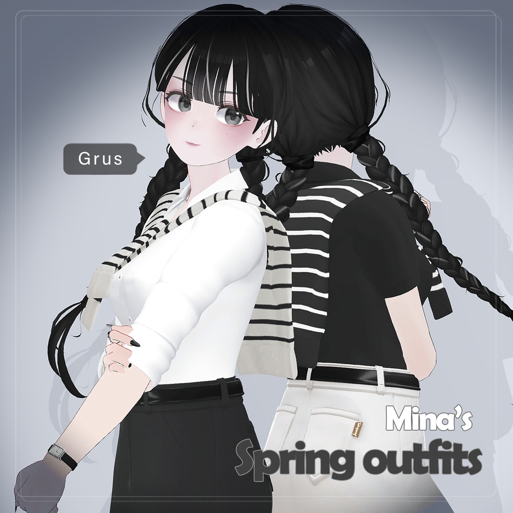 【Grus】 Mina's_Spring outfits 