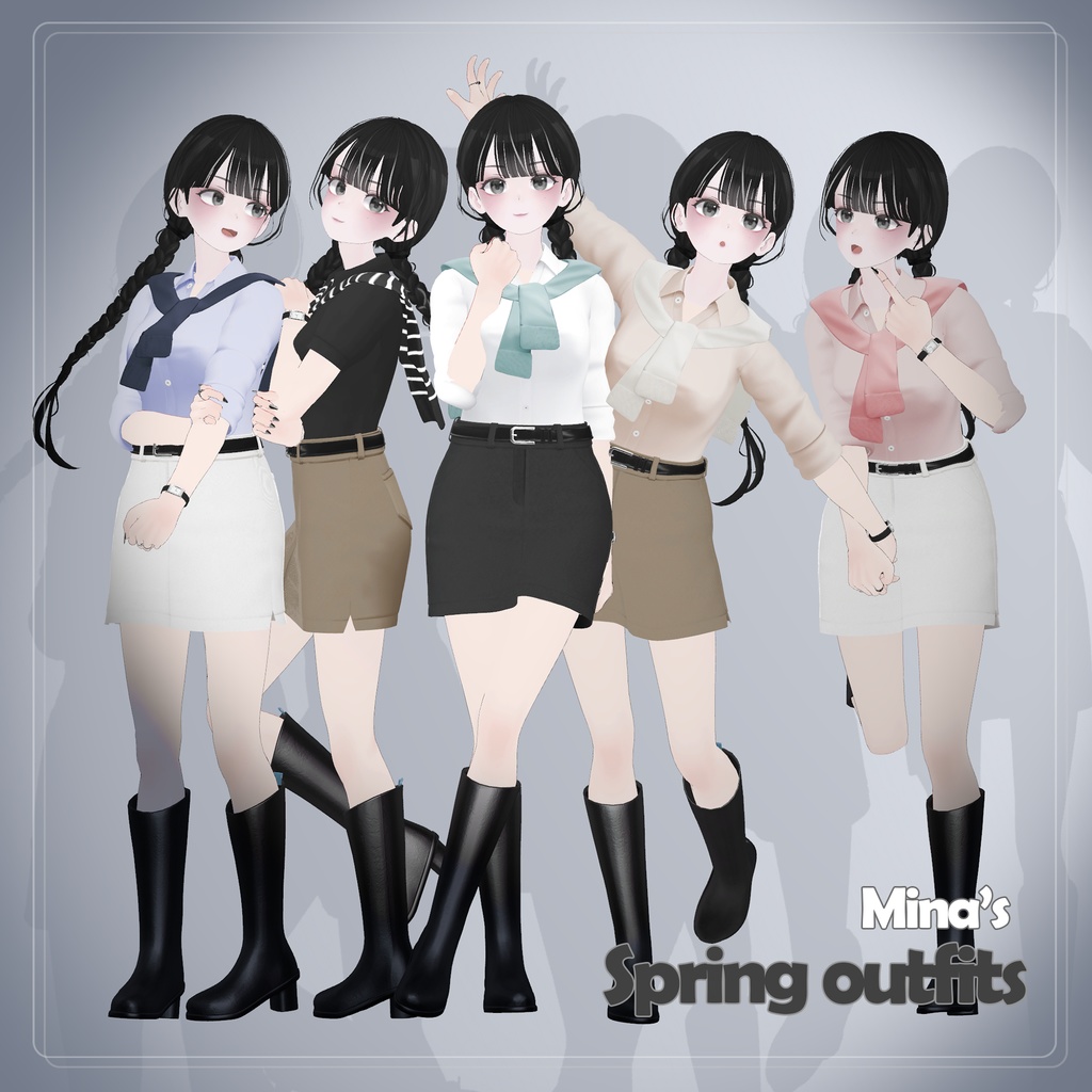 【Grus】 Mina's_Spring outfits