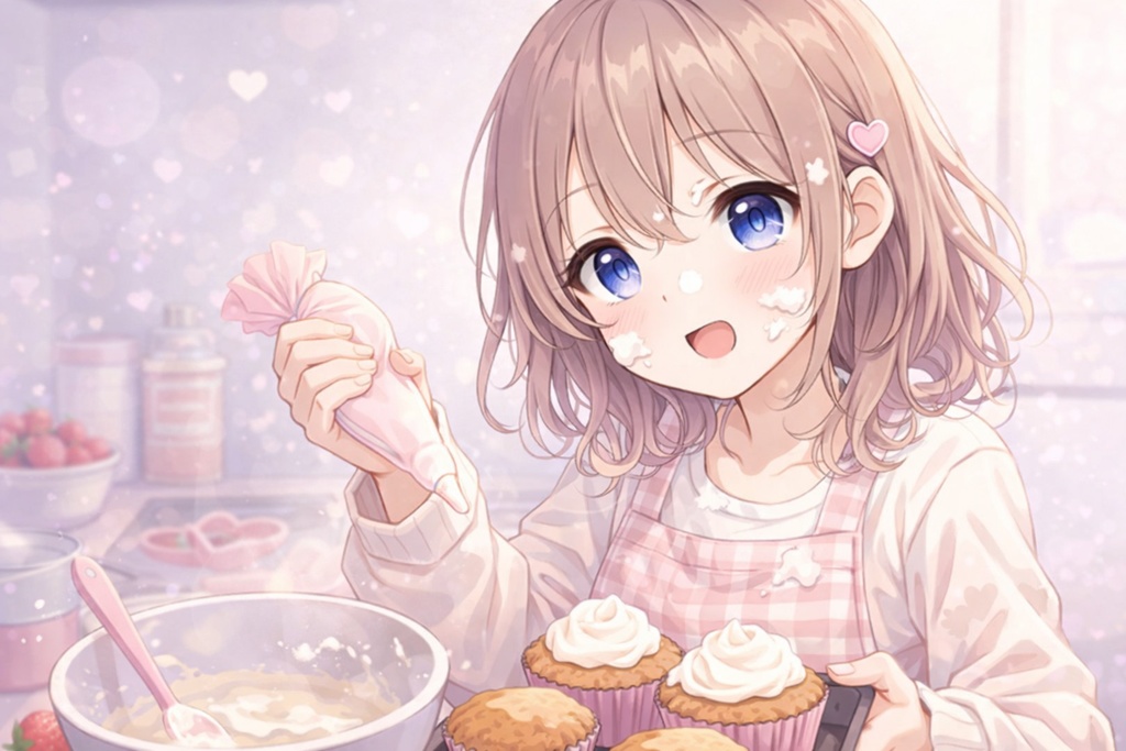 ドタバタ🍰お菓子作り