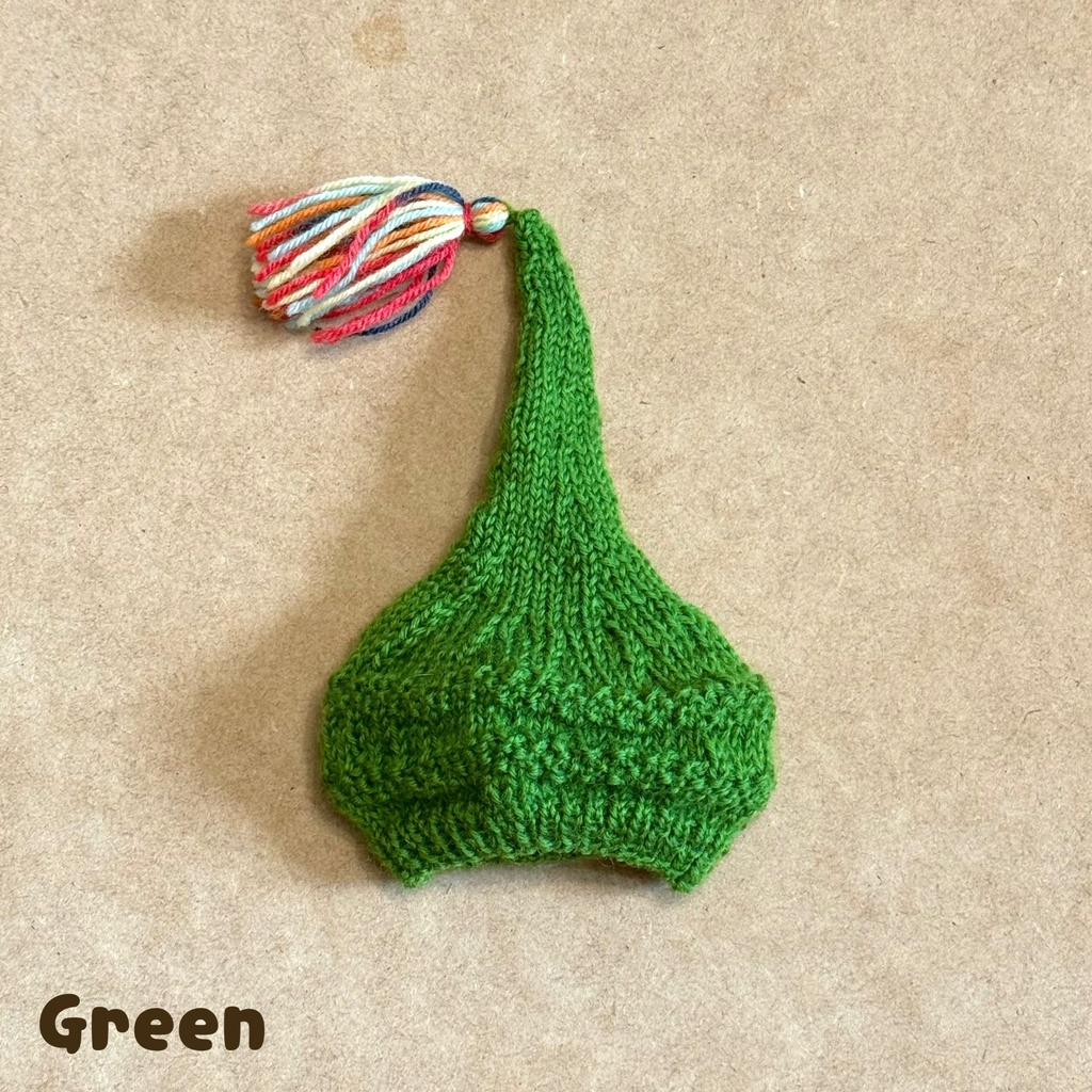 【11cmぬい用】フェアリーニットキャップ