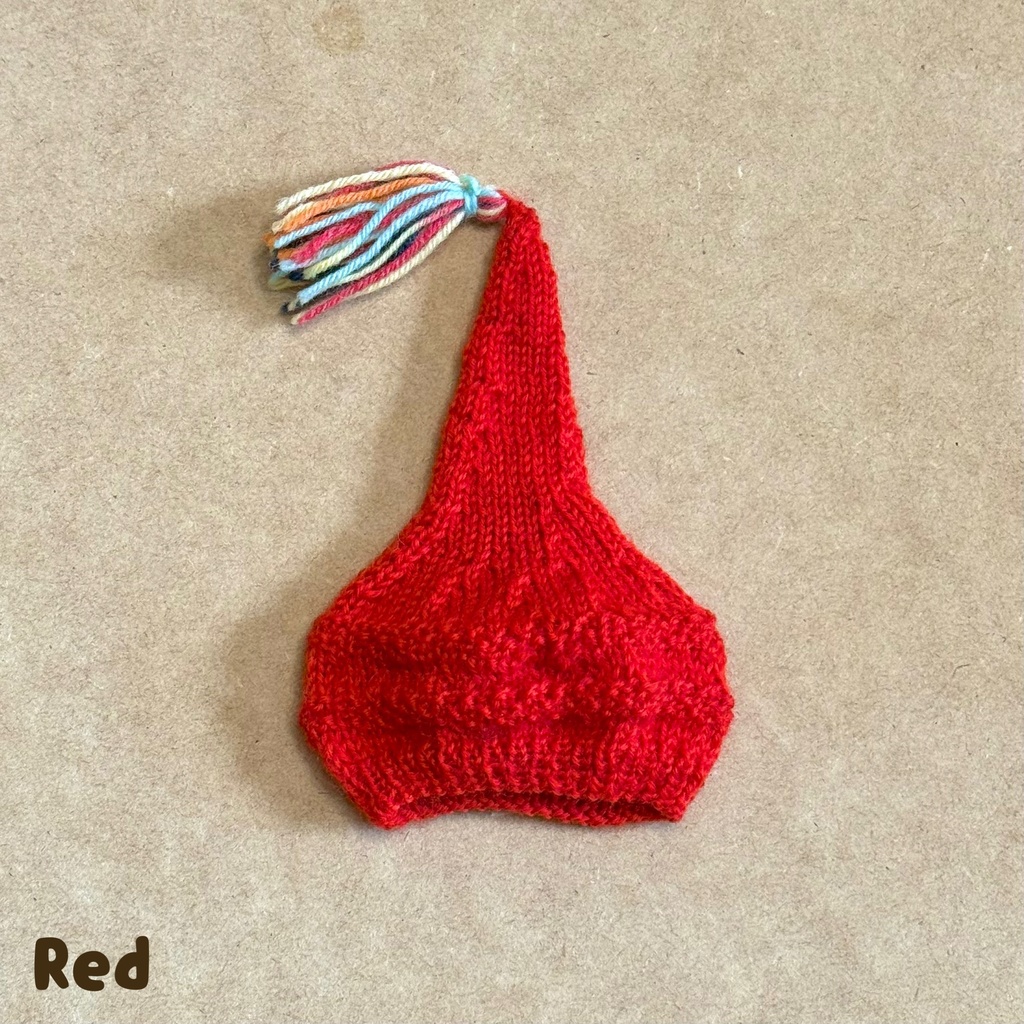 【11cmぬい用】フェアリーニットキャップ