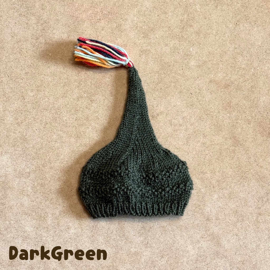 【11cmぬい用】フェアリーニットキャップ