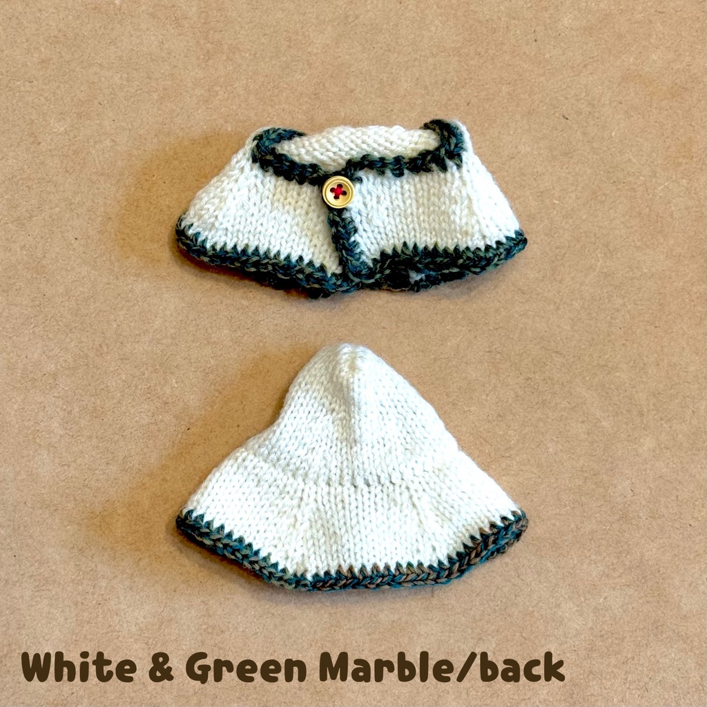 【11cmぬい用】トラベラーズニットケープ