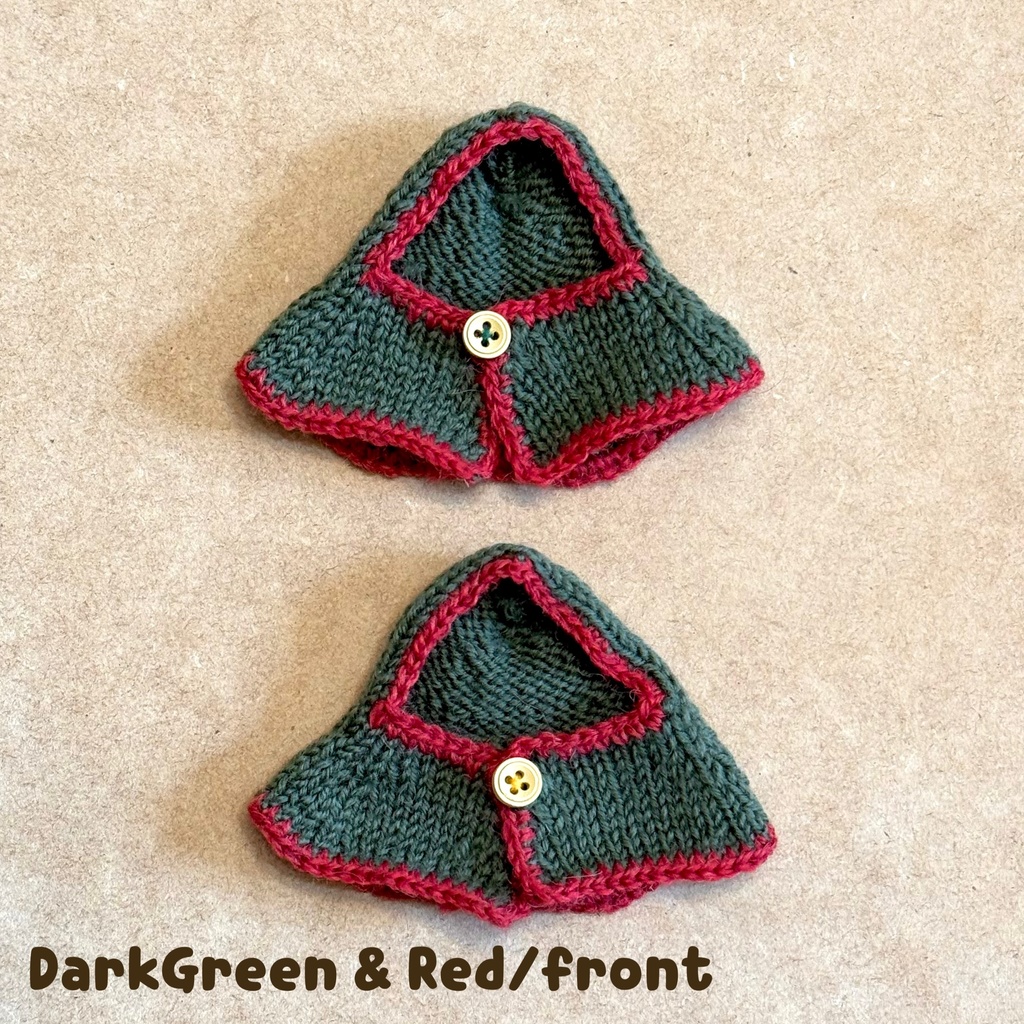 【11cmぬい用】トラベラーズニットケープ