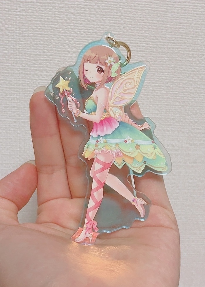 ジョイフル☆フェアリー 喜多見柚 オーロラアクリルキーホルダー