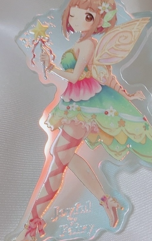 ジョイフル☆フェアリー 喜多見柚 オーロラアクリルキーホルダー