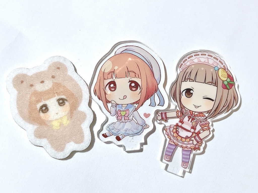 リンリンちゃんアクリルジオラマ