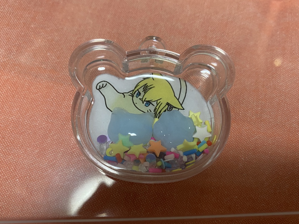 リベネコシャカシャカキーホルダー