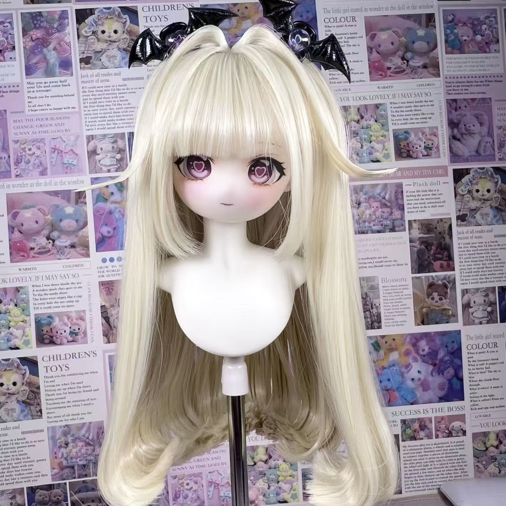 1/3 1/4 1/6 MDD,DDサイズドール用手つくり造形ウィッグ