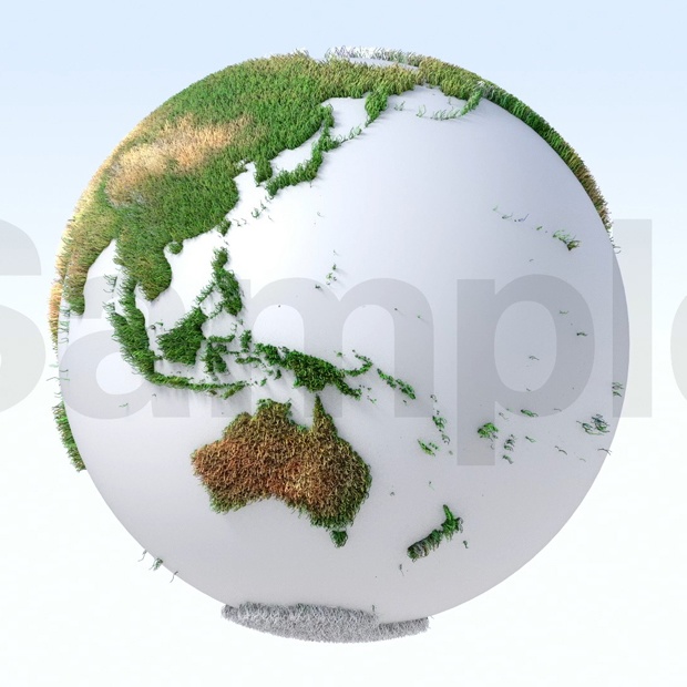 Fur Globe（フサフサの地球）